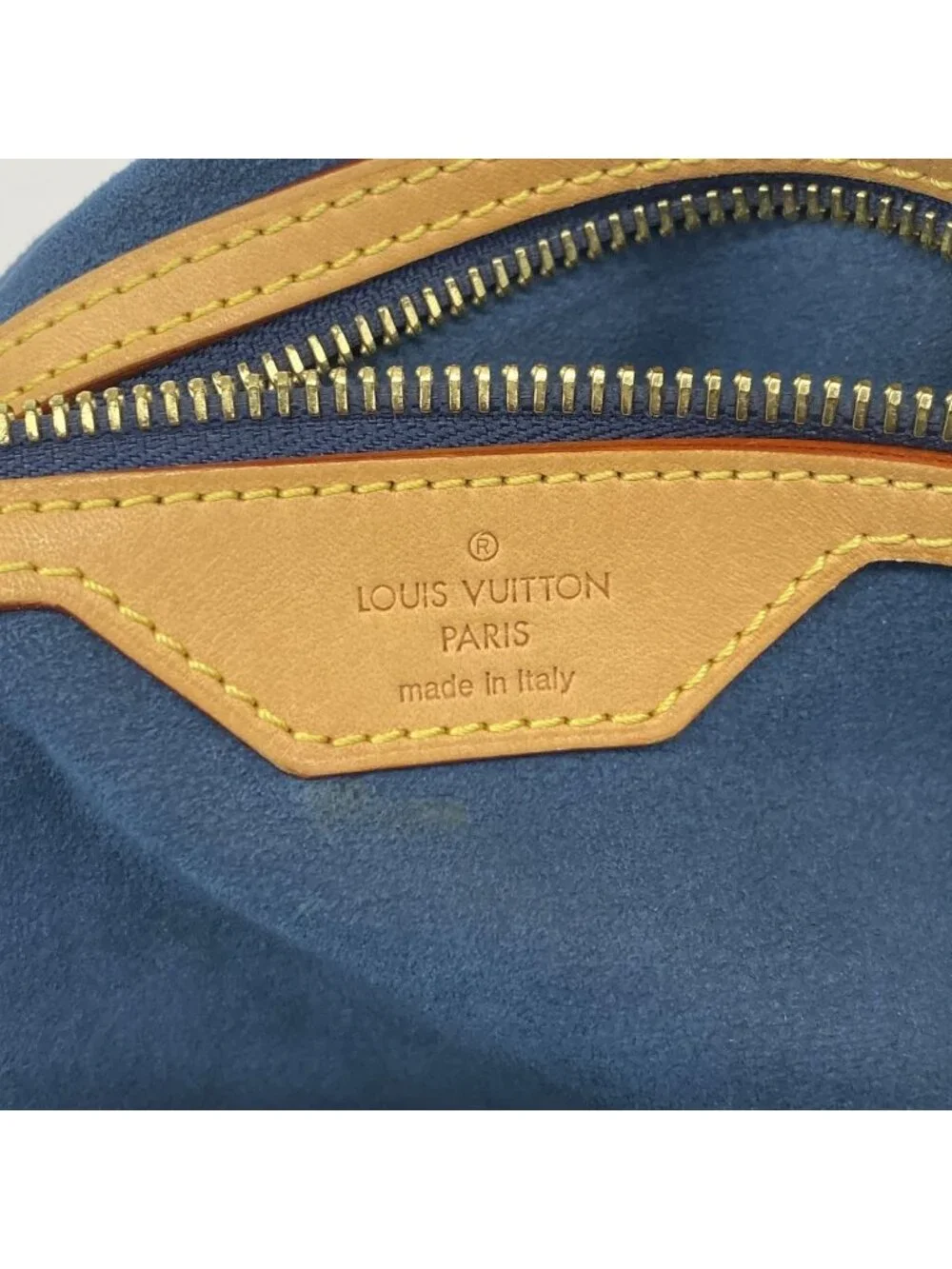 Louis Vuitton Shoulder Bag Monogram Denim Daily GM Blue